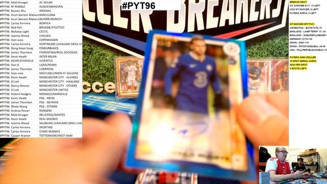 2022-23 Topps UEFA Merlin Chrome Club Competitions 12 Box PYT Case Break #PYT95 (SOCCER BREAKERS FC смотреть онлайн