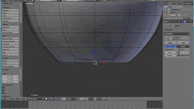 Blender 2.6 Basic Tutorial 1: a Bowl! смотреть онлайн