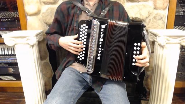 WM571 - Black Weltmeister 571 Diatonic Accordion FBbEb Fa MM 34 12 $1699 смотреть онлайн