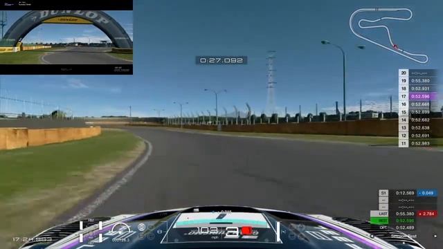 Aston Martin DBR 9 GT1 '10 BoP Test @ Tsukuba Circuit Optimal 52.489 смотреть онлайн