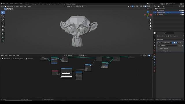 Blender Tutorial - Growing Tentacles Method 2 смотреть онлайн