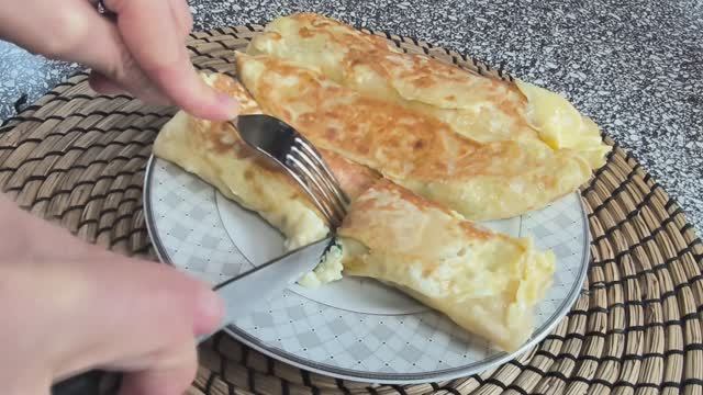 Вам понравится! Вкусный завтрак из лаваша для всей семьи смотреть онлайн