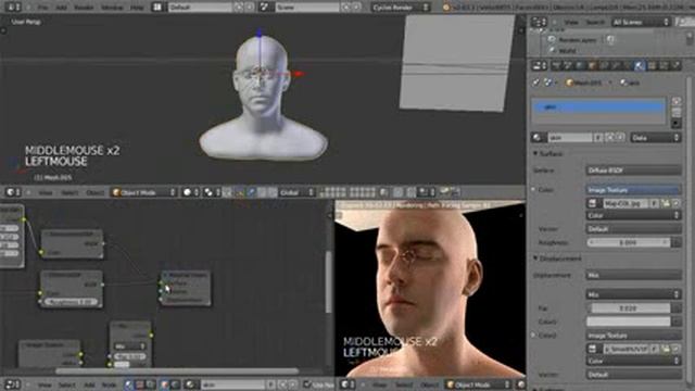 Subsurface Scattering (SSS) in Cycles смотреть онлайн