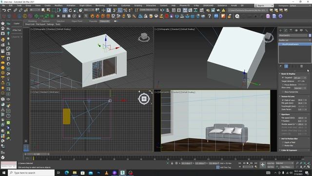 V-Ray Sky & Sun,VRay Ambient Light | V-Ray For 3ds Max Complete Tutorials in Hindi | смотреть онлайн