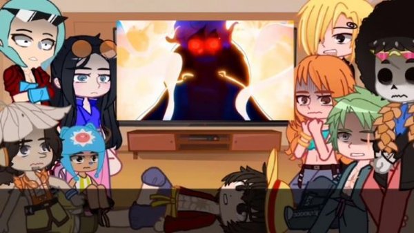 Past Straw Hats React To Luffy Gear 5 // Gacha React