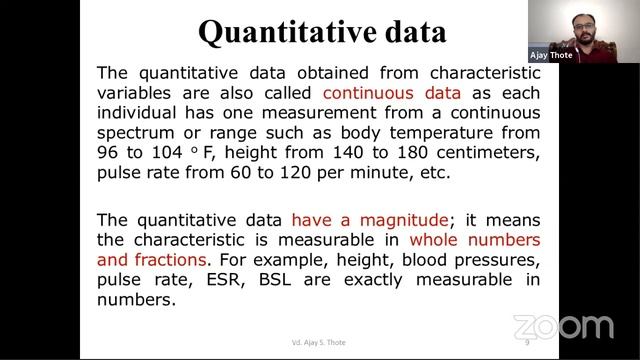 Definitions of Medical Statistics and Data (Medical Statistics) || Dr. Ajay S. Thote (7588166327) смотреть онлайн