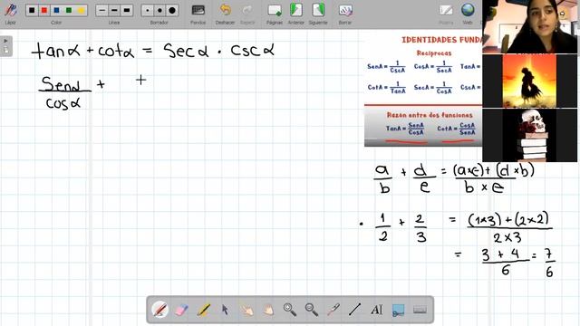 Demostración de identidades trigonométricas (2) смотреть онлайн
