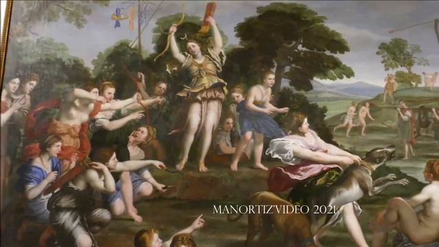 Zampieri Domenico detto Domenichino, La Caccia di Diana, Galleria Borghese manortiz смотреть онлайн