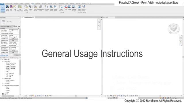 Autodesk Revit App-PlacebyCADblock free trial смотреть онлайн