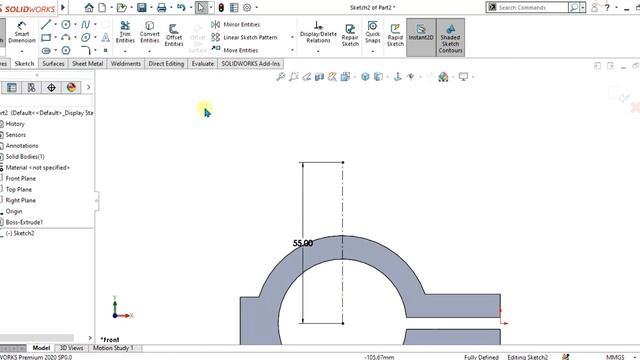 ✅Solidworks Tutorial For Beginners - Exercise 12 смотреть онлайн