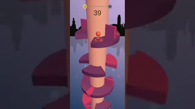 Играем в Helix jump смотреть онлайн