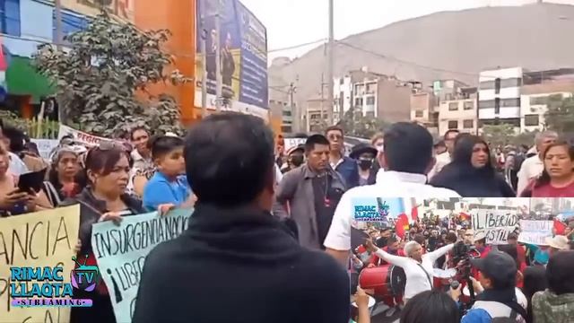 MANIFESTACIÓN EN LIMA смотреть онлайн