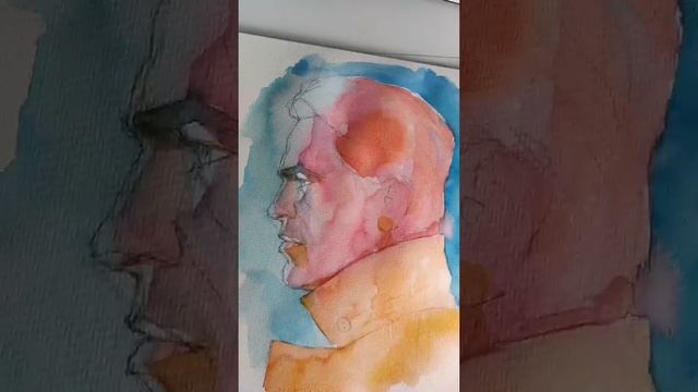 Мужской портрет в фантазийном цвете. Эфир с Яном. смотреть онлайн