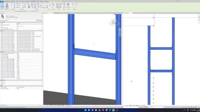 Revit Family - Hilti Pipe Support System смотреть онлайн