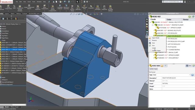 COUNTERPART® SOLIDWORKS® Add In Create Tab смотреть онлайн