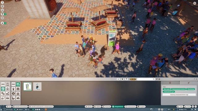 Strefa gastronomiczna | #6 | Planet Zoo PL смотреть онлайн