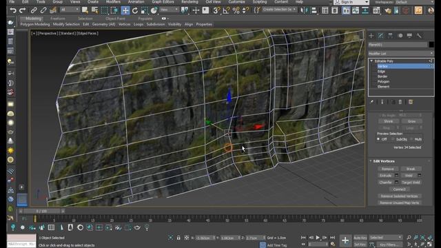 Low Poly Cliffs - 3ds Max Tutorial