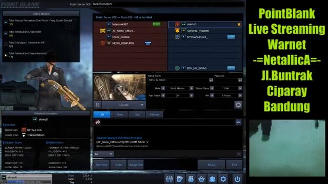 Mari mabar Bossku | Point Blank Live Streaming смотреть онлайн