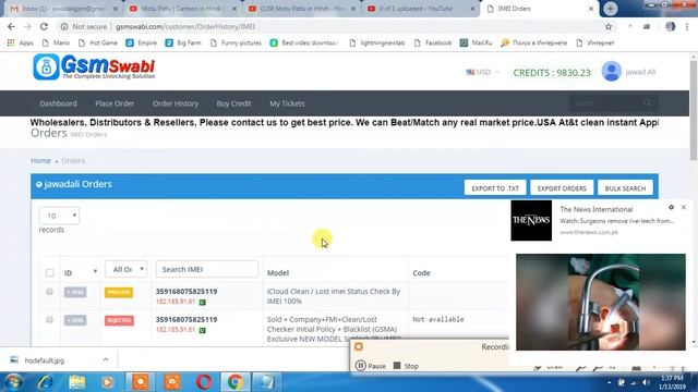 iPhone iCloud Clean Lost imei Checker 100% in 2 mints смотреть онлайн