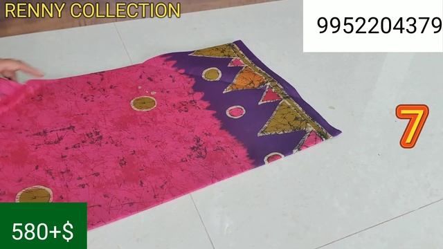 Batik cotton sarees|Multi colour Hand Batik cotton saree price Rs.580|Wholesale price|Hand Batik смотреть онлайн