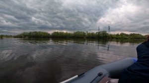 Бюджетная лодка с мотором