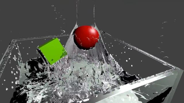 Water simulation with Blender 1440p смотреть онлайн
