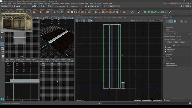 3D Environment Asset Modeling and Texturing Tutorial in Autodesk Maya 2022 | Part - 1 смотреть онлайн