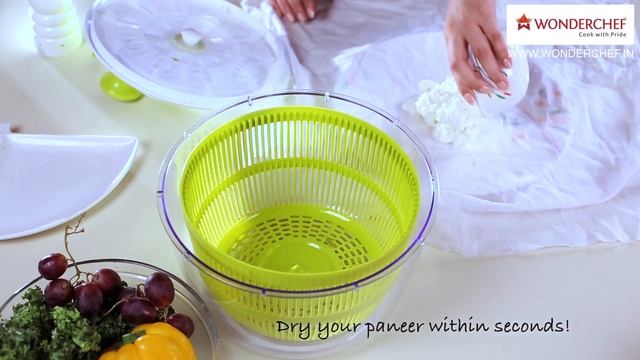 Wonderchef Vegetable Cleaner & Salad Spinner смотреть онлайн
