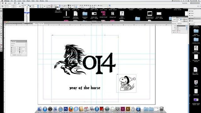 Greeting Card in InDesign смотреть онлайн