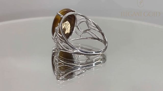 Арт. 10351 Кольцо с тигровым глазом смотреть онлайн