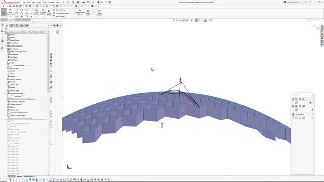 Panelling Experiment in Solidworks смотреть онлайн