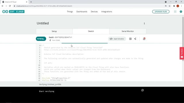 Arduino IOT Cloud e ESP32 - Gauge com Potenciômetro e Led смотреть онлайн