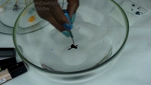 Abstract Nail Art NOT TYPICAL Marbling смотреть онлайн