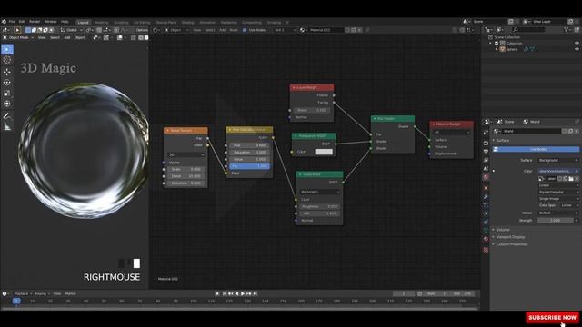 How to make Bubbles in Blender 2.82 смотреть онлайн