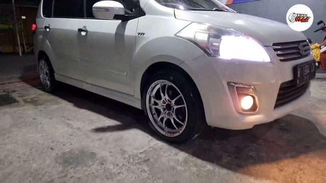 Ertiga menggunakan Velg Ring 17 Mugen MF👑 Lebar 8 Et.40 ban 215/45 651 sport смотреть онлайн