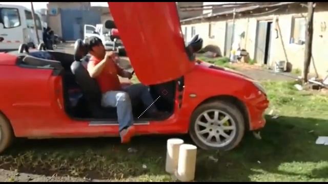 LAMBO DOORS en 206 tuning descapotable смотреть онлайн