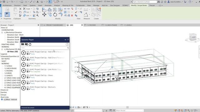 Revit Project Set Up Made Easy With Dynamo Player