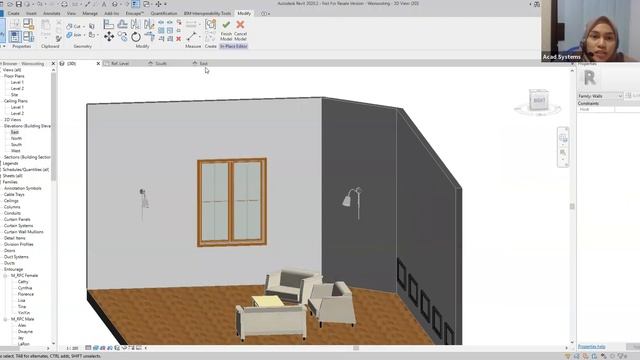 Acad Systems Create Wainscoting in Revit смотреть онлайн