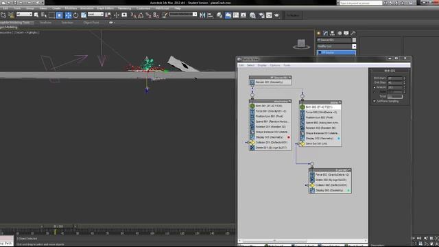 3ds max plane crash quick tutorial / demonstration смотреть онлайн