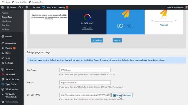 WP Smartlinks Bridge Pages Tutorial смотреть онлайн