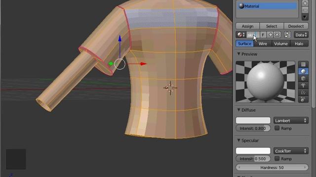 Assigning Multiple Materials to one Mesh in Blender смотреть онлайн