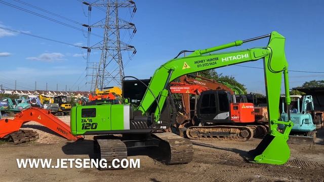 HITACHI ZX120-3-HCM1R100H000840XX EXCAVATOR смотреть онлайн
