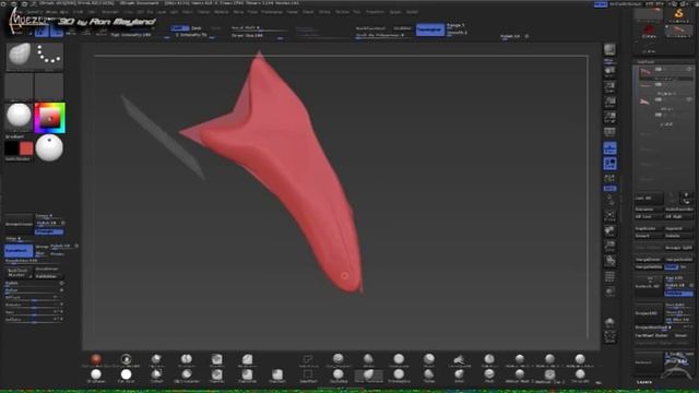 Prehistoric CaveMan Knife Zbrush Timelaps смотреть онлайн