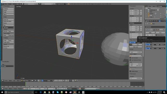 Adding a Bevel to an Object смотреть онлайн