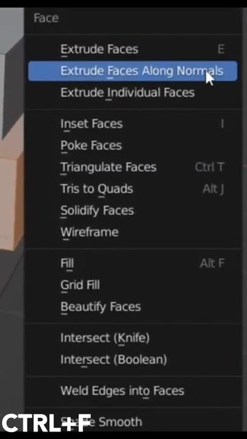 Blender Tip- Intersect (knife) Tool #shorts смотреть онлайн