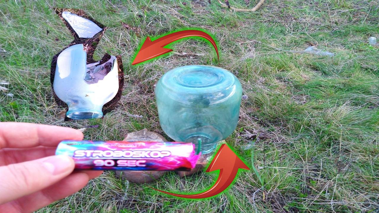 ЭКСПЕРИМЕНТ СО СТРОБОСКОПОМ В СТЕКЛЯННОЙ БАНКЕ смотреть онлайн