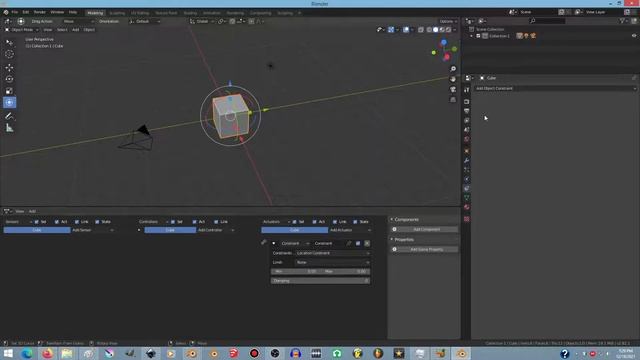 Blender3D UPBGE Logic Editor Review смотреть онлайн