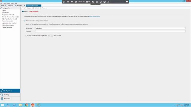 Configuring Threat Detection in Change Auditor смотреть онлайн