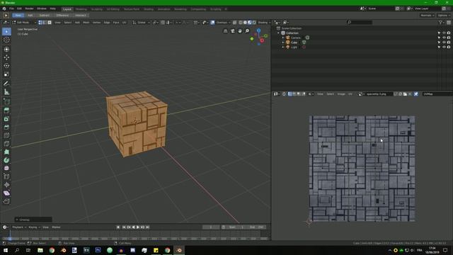 Blender 2.8 : Appliquer une texture (Evee) смотреть онлайн