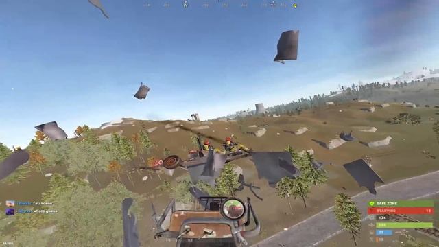 The BEST Minicopter Bomber To Ever Live... (PERM BANNED) смотреть онлайн